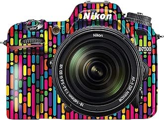 Premium DSLR Camera Scratchproof Protective Skin for Nikon D7500 - No Residue Removal, Bubble Free, Scratch Resistant, Stretchable, HD Quality Printed - HDCS-Nikon-D7500 (Design 16)