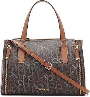 Calvin Klein Bubble Lamb Novelty Organization Satchel