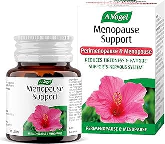 Menopause Support | Menopause Supplement | Support for Perimenopause & Menopause Symptoms | Soy Isoflavones, Magnesium & Hibiscus | 60 Tablets