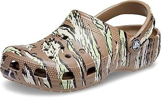 Crocs Unisex-Adult Classic Printed Camo Clog, Khaki, 7 UK Men / 8 UK Women