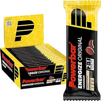 Powerbar - Energize Original - Cookies&Cream - 15x55g - High Carb Energy Bar - Magnesium & Sodium