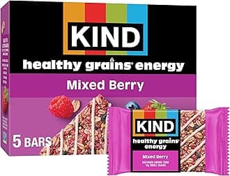 KIND Healthy Grains Energy Bars - Mixed Berry (5 Ct)