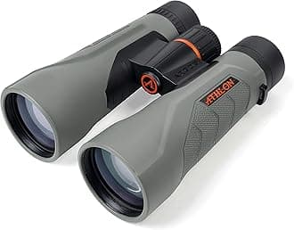 Athlon Optics 12x50 Argos G2 HD Gray Binoculars with Eye Relief for Adults and Kids, High-Powered Binoculars for Hunting, Birdwatching, and More