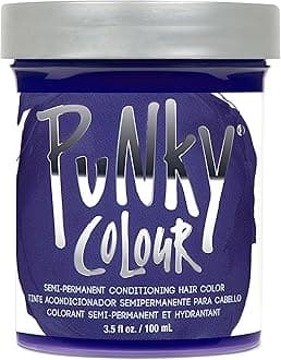 Punky Jerome Russell Semi Permanent Hair Color Conditioning Cream, 100Ml - Violet (Pack Of 1)