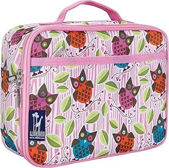 Wildkin Kids Insulated Lunch Box For Boys And Girls, Perfect Size For Packing Hot Or Cold Snacks For School And Travel, Patterns Coordinate With Our Backpacks And Duffel Bags