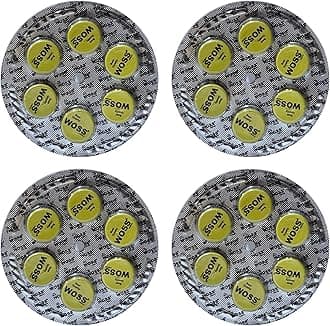 TIGER KING WOSS CREAM | For Men | Pack of 4 Strip (Yellow, 24 x 1.5 g)