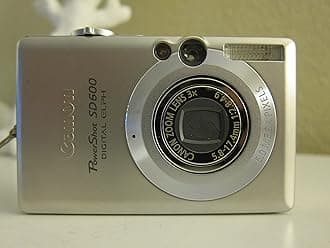 Canon PowerShot SD600 6MP Digital Elph Camera with 3x Optical Zoom (OLD MODEL)