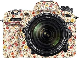 Premium DSLR Camera Scratchproof Protective Skin for Nikon D7500 - No Residue Removal, Bubble Free, Scratch Resistant, Stretchable, HD Quality Printed - HDCS-Nikon-D7500 (Design 18)